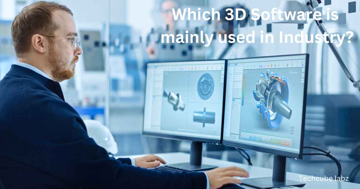 Which 3D Software is mainly used in Industry?