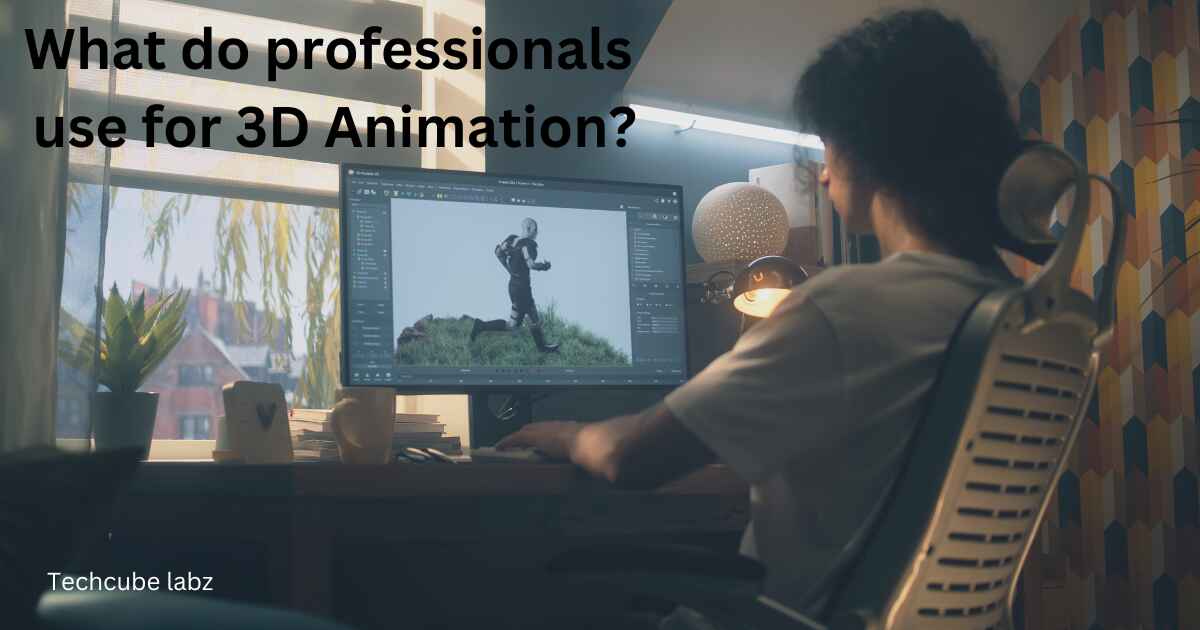 What do professionals use for 3D Animation?